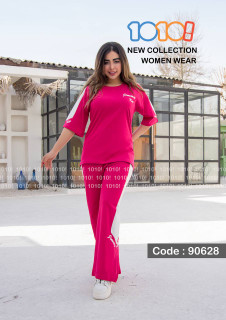 تیشرت و شلوار نخ پنبه دو سایز ۳۸ تا ۴۲ و ۴۴ تا ۴۸