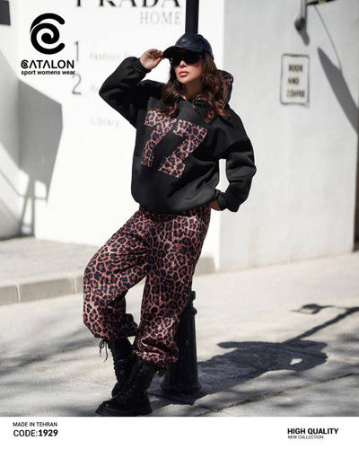 هودی و شلوار طرح ۷۷ دورس تو کرکی شیک