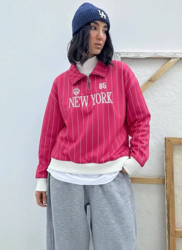 دورس نیم زیپ باکسی تو کرکی سایز ۳۶ تا ۴۲