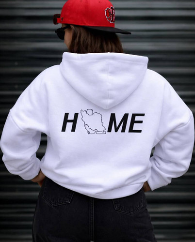 سوییشرت تو کرکی کلاه دار چاپ ایران Home