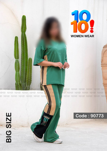 تیشرت و شلوار پنبه لاکرا سوپر تضمینی در دو سایز 38-42 و 44-48