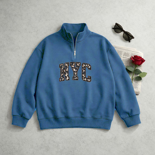 دورس نیم زیپ تو کرکی NYC پلنگی