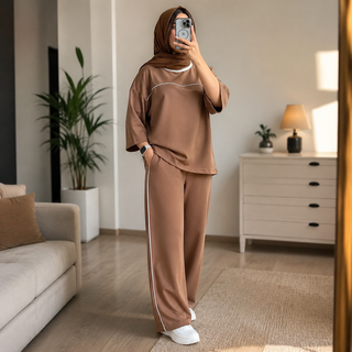 تیشرت و شلوارمغزی دوزی مازراتی
